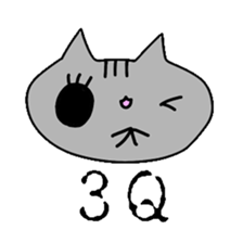 Pily cat sticker #10472144