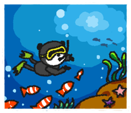 Gini Bear 's Daily Life sticker #10472541