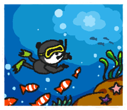 Gini Bear 's Daily Life sticker #10472541