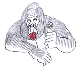 Gorilla of the gorilla Part 2 sticker #10472907