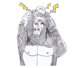 Gorilla of the gorilla Part 2 sticker #10472911