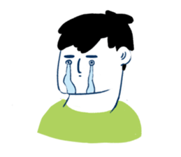 A man A man sticker #10472959