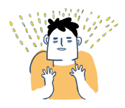 A man A man sticker #10472972