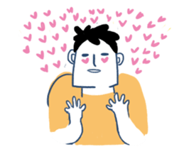 A man A man sticker #10472973