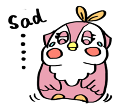 Pink Owl Naomi sticker #10473065