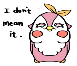 Pink Owl Naomi sticker #10473068