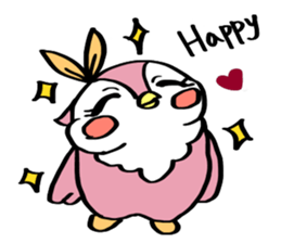 Pink Owl Naomi sticker #10473079
