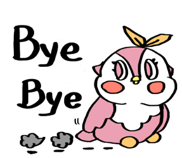 Pink Owl Naomi sticker #10473080