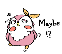 Pink Owl Naomi sticker #10473100