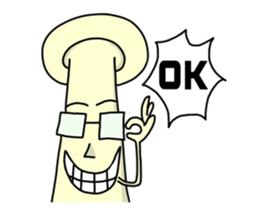 Mushroom head Part 2 sticker #10473705