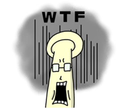 Mushroom head Part 2 sticker #10473720