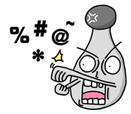 Mushroom head Part 2 sticker #10473729