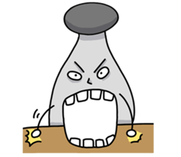 Mushroom head Part 2 sticker #10473733