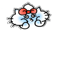 Ciao! Minu in Speech balloon sticker #10474084