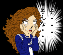 Japanese Teddy boy&girl Vol.2 sticker #10474632