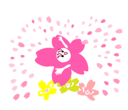 Sakura,Cerry Blossoms Graduation sticker #10475069