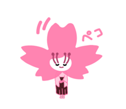 Sakura,Cerry Blossoms Graduation sticker #10475079