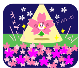 Sakura,Cerry Blossoms Graduation sticker #10475084