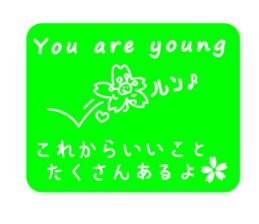 Sakura,Cerry Blossoms Graduation sticker #10475101