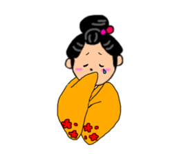 Kimono sticker sticker #10475185