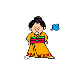 Kimono sticker sticker #10475189
