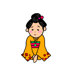 Kimono sticker sticker #10475191