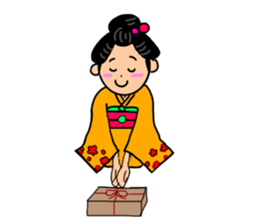 Kimono sticker sticker #10475192