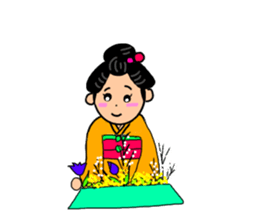 Kimono sticker sticker #10475193