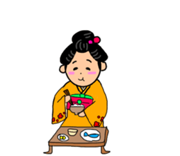 Kimono sticker sticker #10475194