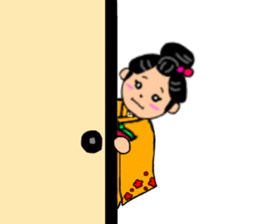 Kimono sticker sticker #10475195