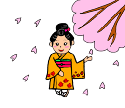 Kimono sticker sticker #10475196