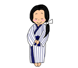 Kimono sticker sticker #10475198