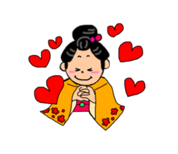 Kimono sticker sticker #10475203