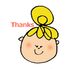 Girl and friends sticker #10475226