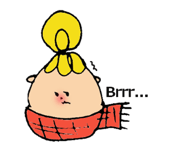 Girl and friends sticker #10475229