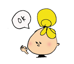 Girl and friends sticker #10475230