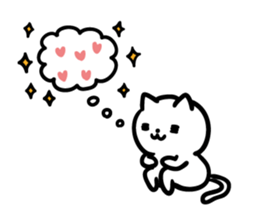 The cat which escapes from reality 3 sticker #10475706