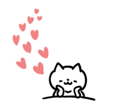 The cat which escapes from reality 3 sticker #10475707