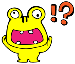 Invitation monster2 sticker #10476710
