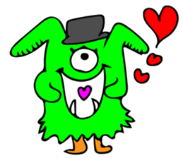 Invitation monster2 sticker #10476721