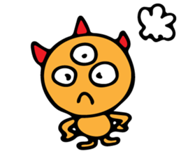 Invitation monster2 sticker #10476724