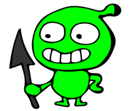 Invitation monster2 sticker #10476734