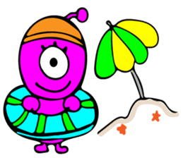 Invitation monster2 sticker #10476740
