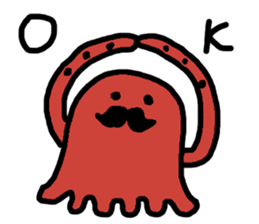 Hige octpus sticker #10476869