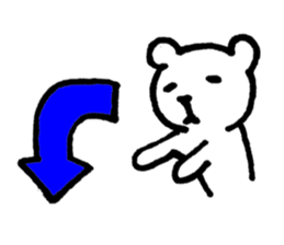 only picture bear sticker sticker #10477027