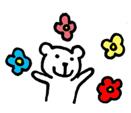 only picture bear sticker sticker #10477028