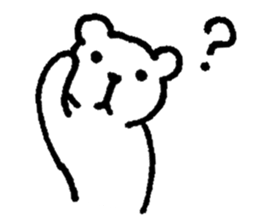 only picture bear sticker sticker #10477036