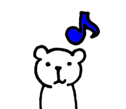 only picture bear sticker sticker #10477037