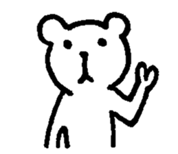 only picture bear sticker sticker #10477041