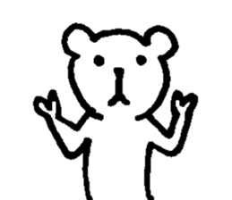 only picture bear sticker sticker #10477042